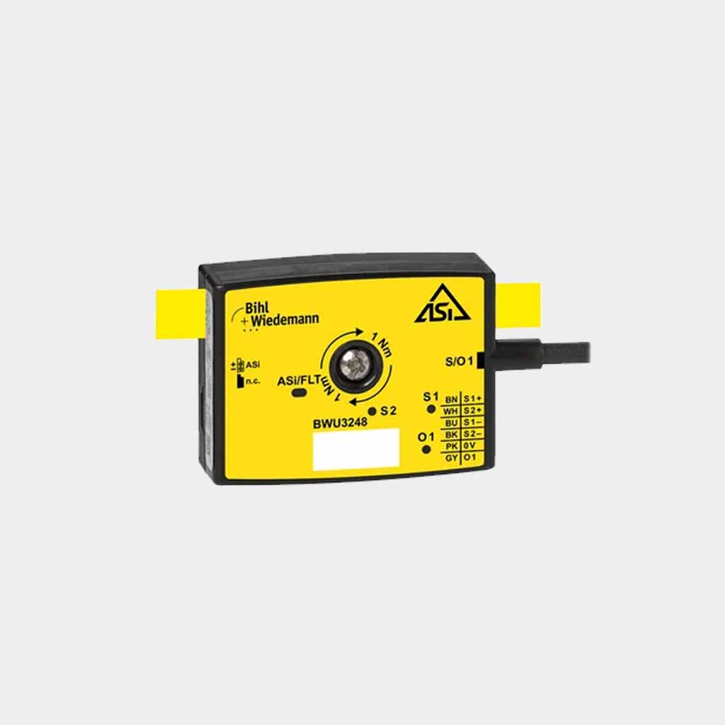 Bihl Wiedemann AS-Interface active distributor for safety devices and sensors