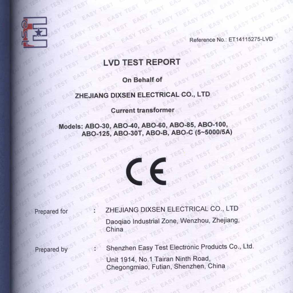 Current Transformer แบรนด์ Dixsen