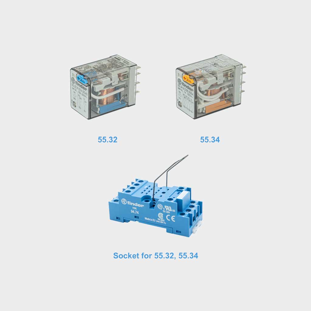 General purpose relays แบรนด์ Finder